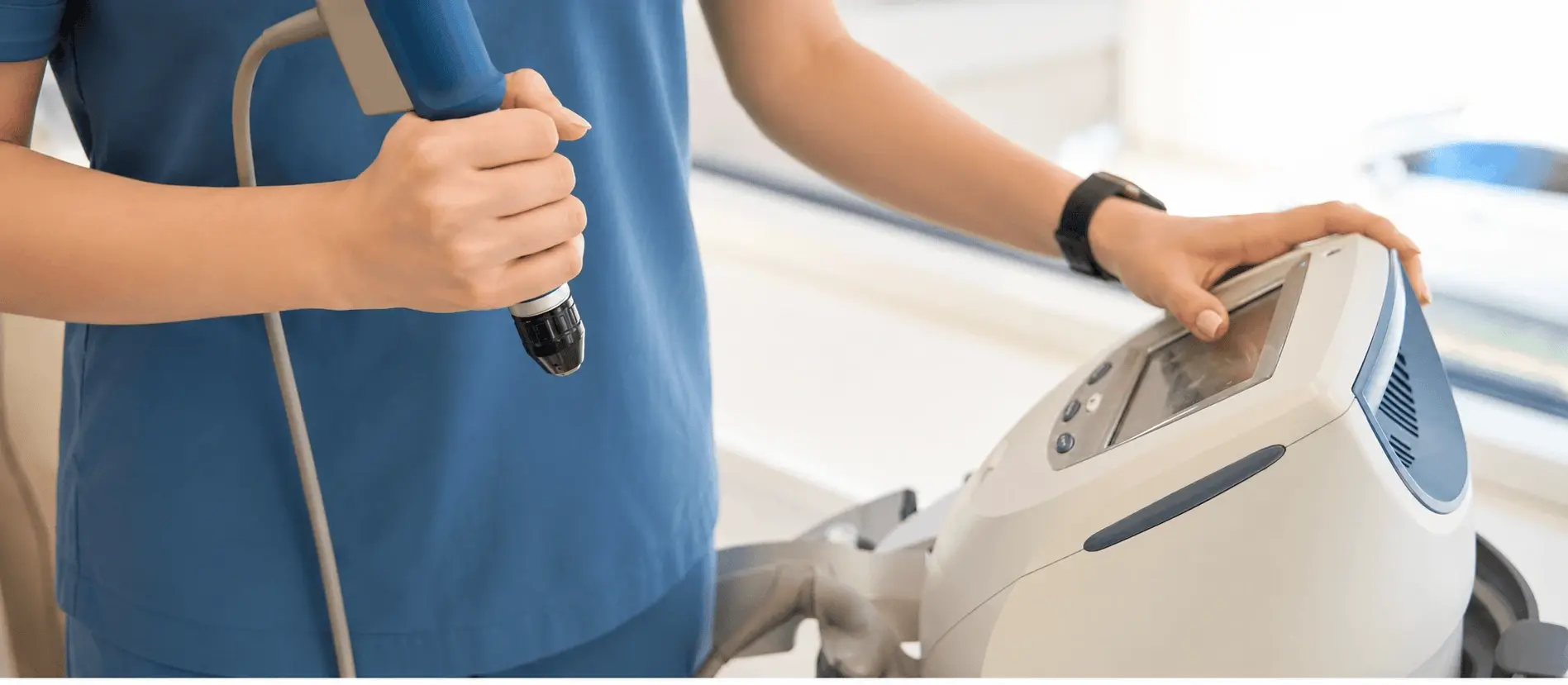 Shockwave therapie bij MoJo Clinics